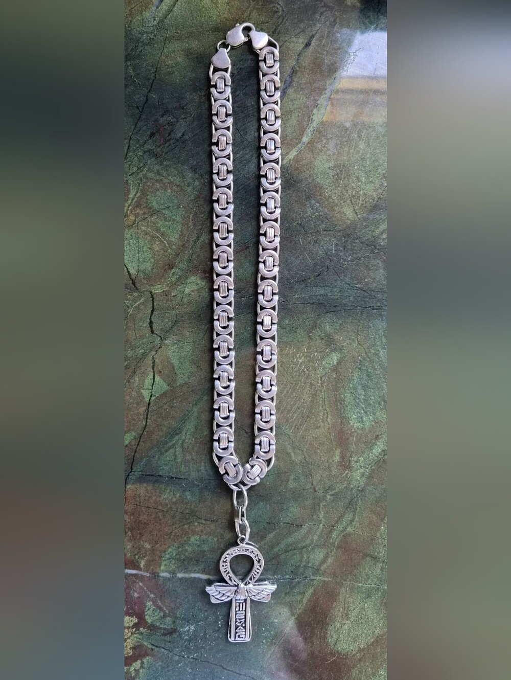 Ankh Pendant Necklace - Stainless Steel
